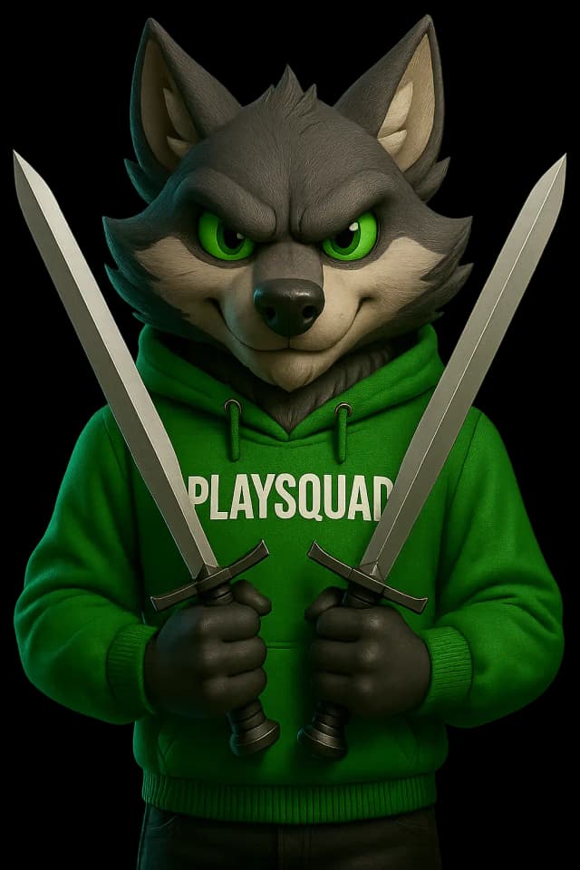 Mascote PlaySquad